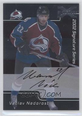 2002-03 In the Game Be A Player Signature Series - 2001-02 Signature Series Autographs Buybacks #204 - Vaclav Nedorost