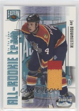 2002-03 In the Game Be A Player Signature Series - All-Rookie Team #AR-2 - Jay Bouwmeester /50