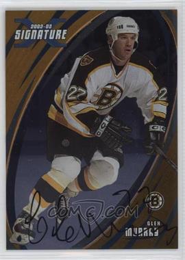 2002-03 In the Game Be A Player Signature Series - [Base] - Gold Signatures #053 - Glen Murray