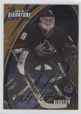 2002-03 In the Game Be A Player Signature Series - [Base] - Gold Signatures #058 - Dan Cloutier