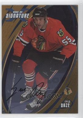 2002-03 In the Game Be A Player Signature Series - [Base] - Gold Signatures #062 - Eric Daze