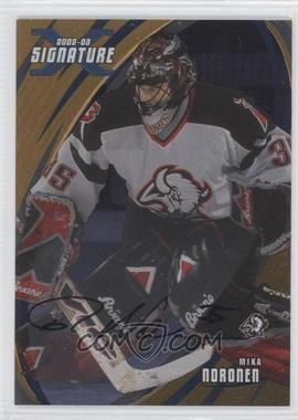 2002-03 In the Game Be A Player Signature Series - [Base] - Gold Signatures #082 - Mika Noronen