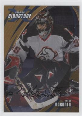 2002-03 In the Game Be A Player Signature Series - [Base] - Gold Signatures #082 - Mika Noronen