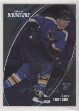 2002-03 In the Game Be A Player Signature Series - [Base] - NHL All-Star Game #170 - Keith Tkachuk /10