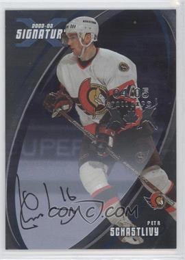 2002-03 In the Game Be A Player Signature Series - [Base] - Signatures Fall Expo #133 - Petr Schastlivy /5