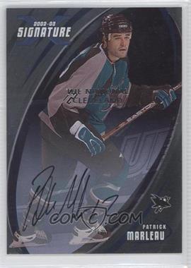 2002-03 In the Game Be A Player Signature Series - [Base] - Signatures The National Cleveland #069 - Patrick Marleau /5