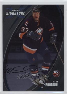 2002-03 In the Game Be A Player Signature Series - [Base] - Signatures #054 - Mark Parrish