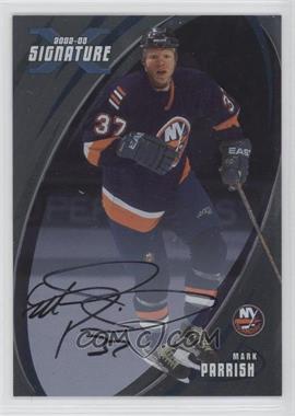 2002-03 In the Game Be A Player Signature Series - [Base] - Signatures #054 - Mark Parrish