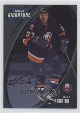 2002-03 In the Game Be A Player Signature Series - [Base] - Signatures #054 - Mark Parrish