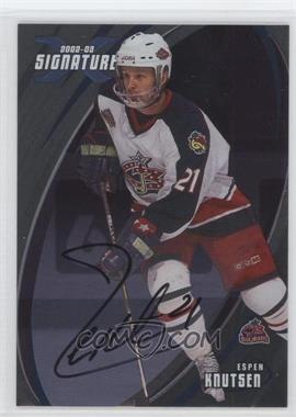 2002-03 In the Game Be A Player Signature Series - [Base] - Signatures #059 - Espen Knutsen