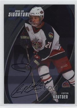 2002-03 In the Game Be A Player Signature Series - [Base] - Signatures #059 - Espen Knutsen