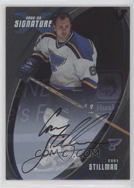 2002-03 In the Game Be A Player Signature Series - [Base] - Signatures #117 - Cory Stillman