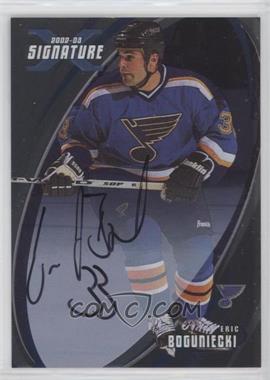 2002-03 In the Game Be A Player Signature Series - [Base] - Signatures #150 - Eric Boguniecki