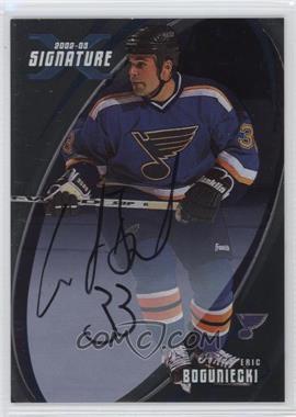 2002-03 In the Game Be A Player Signature Series - [Base] - Signatures #150 - Eric Boguniecki