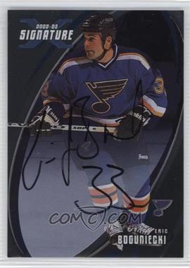 2002-03 In the Game Be A Player Signature Series - [Base] - Signatures #150 - Eric Boguniecki