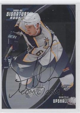 2002-03 In the Game Be A Player Signature Series - [Base] - Signatures #188 - Scottie Upshall