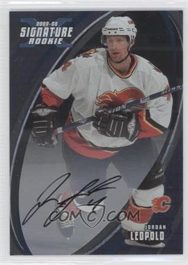 2002-03 In the Game Be A Player Signature Series - [Base] - Signatures #195 - Jordan Leopold