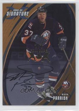 2002-03 In the Game Be A Player Signature Series - [Base] - Toronto Fall Expo Autograph #054 - Mark Parrish /1