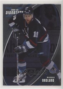 2002-03 In the Game Be A Player Signature Series - [Base] #031 - Markus Naslund
