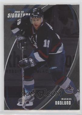 2002-03 In the Game Be A Player Signature Series - [Base] #031 - Markus Naslund