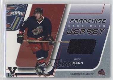 2002-03 In the Game Be A Player Signature Series - Franchise Jersey - ITG Vault Silver #FJ-8 - Rick Nash /1