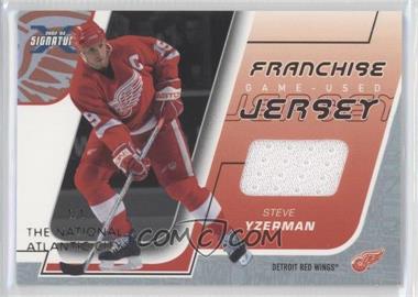 2002-03 In the Game Be A Player Signature Series - Franchise Jersey - The National Atlantic City #FJ-11 - Steve Yzerman /1