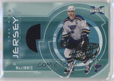 2002-03 In the Game Be A Player Signature Series - Game-Used Jersey - NHL All-Star Game #SGJ-37 - Al MacInnis /1
