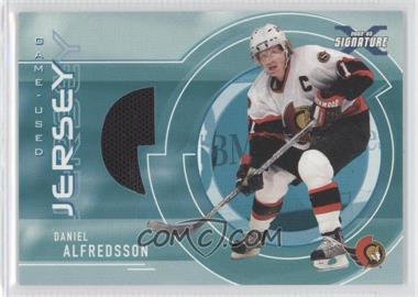 2002-03 In the Game Be A Player Signature Series - Game-Used Jersey #SGJ-23 - Daniel Alfredsson /90