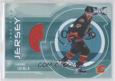 2002-03 In the Game Be A Player Signature Series - Game-Used Jersey #SGJ-5 - Jarome Iginla /90
