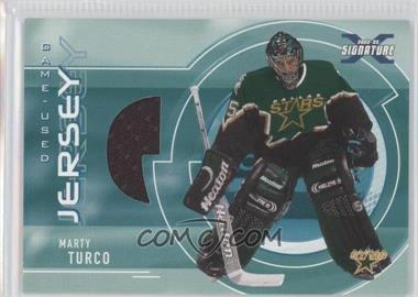 2002-03 In the Game Be A Player Signature Series - Game-Used Jersey #SGJ-68 - Marty Turco /90