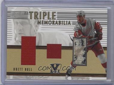 2002-03 In the Game Be A Player Signature Series - Triple Memorabilia - ITG Vault Silver #TM-7 - Brett Hull /1