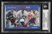 Patrick Roy, Ed Belfour, Curtis Joseph [Uncirculated] #/30