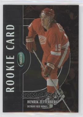 2002-03 In the Game Parkhurst - [Base] - Bronze #216 - Henrik Zetterberg /100