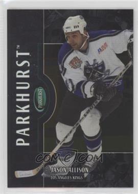 2002-03 In the Game Parkhurst - [Base] - Silver #20 - Jason Allison /50