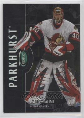 2002-03 In the Game Parkhurst - [Base] - Silver #8 - Patrick Lalime /50