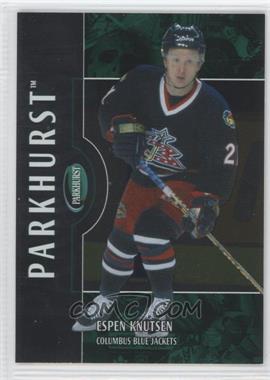 2002-03 In the Game Parkhurst - [Base] #173 - Espen Knutsen