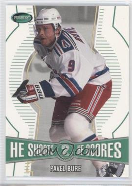 2002-03 In the Game Parkhurst - He Shoots, He Scores Expired Redemptions #_PABU - Pavel Bure