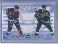 Joe Sakic, Mike Modano #/20