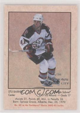 2002-03 In the Game Parkhurst Retro - [Base] - The National Atlantic City #80 - Stu Barnes /10