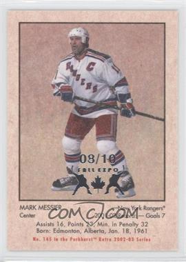 2002-03 In the Game Parkhurst Retro - [Base] - Toronto Fall Expo #145 - Mark Messier /10