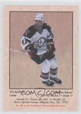 2002-03 In the Game Parkhurst Retro - [Base] #80 - Stu Barnes