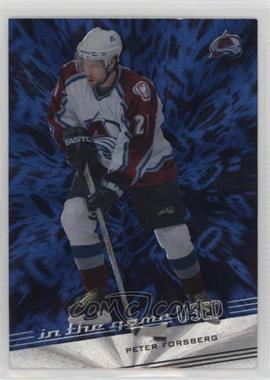 2002-03 In the Game-Used - [Base] #16 - Peter Forsberg