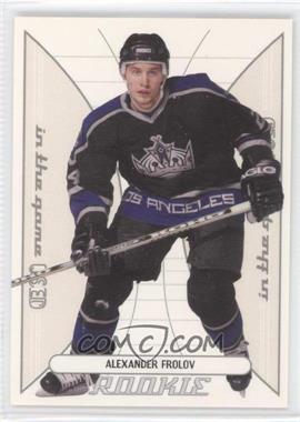 2002-03 In the Game-Used - [Base] #192 - Alex Frolov /100