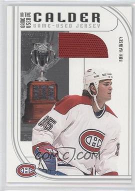 2002-03 In the Game-Used - Calder Candidates Jersey #C-8 - Ron Hainsey /50