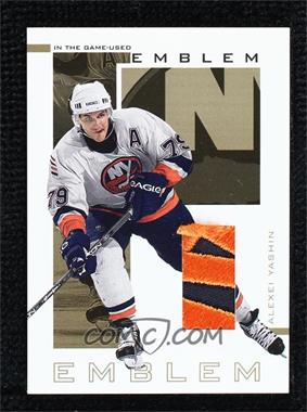 2002-03 In the Game-Used - Emblem - Gold #E-18 - Alexei Yashin /1