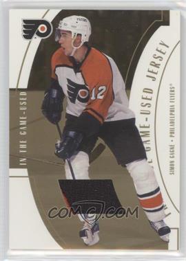 2002-03 In the Game-Used - Franchise Jersey - Gold #FR-22 - Simon Gagne /10