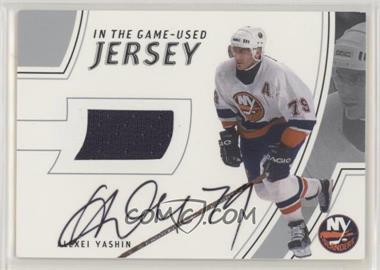 2002-03 In the Game-Used - Jersey - Autographs #GUJ-18 - Alexei Yashin /10
