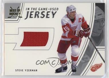 2002-03 In the Game-Used - Jersey - Best of Hockey #GUJ-2 - Steve Yzerman /1