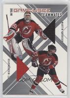 Martin Brodeur, Scott Niedermayer [EX to NM] #/70