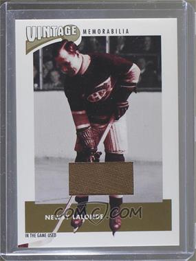 2002-03 In the Game-Used - Vintage Memorabilia - Gold #VM-01 - Newsy Lalonde /10